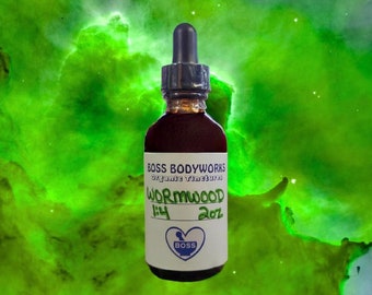 Organic WORMWOOD Tincture - Artemisia absinthium Herbal Extract