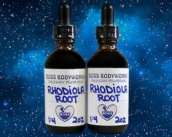 Organic RHODIOLA ROOT Tincture - Rhodiola Rosea Herbal Extract, adaptogen