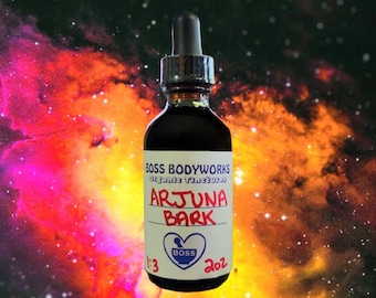 Organic ARJUNA BARK Tincture - Terminalia arjuna Herbal Extract