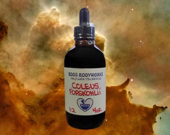 Organic COLEUS FORSKOHLII ROOT Tincture - Ayurvedic Herbal Extract