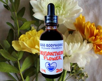 Tintura orgánica de FLOR DE CRISANTEMO - Extracto de hierbas Ju Hua