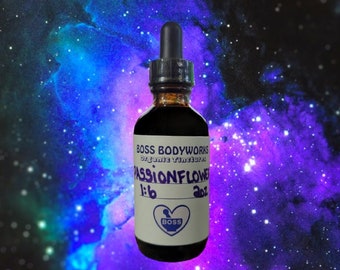 Organic PASSIONFLOWER Tincture - Passiflora incarnata Herbal Extract