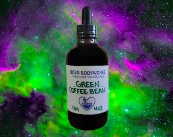 Tintura de grano de CAFÉ VERDE orgánico - Extracto de Coffea Arabica Herbal, GCB