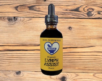 Organic LYMPH ASSIST TONIC - astragalus, cleavers, cranberry, echinacea, goldenseal