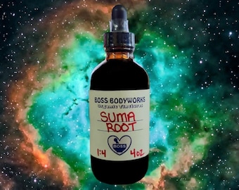 Organic SUMA ROOT Tincture - Pfaffia paniculata Herbal Extract