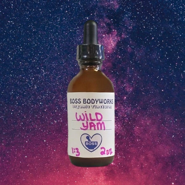 WILD YAM ROOT Tincture - Dioscorea villosa Herbal Extract