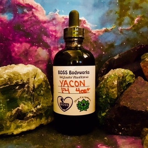 Organic YACON Tincture - Smallanthus sonchifolius Herbal Extract