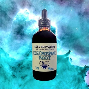 Organic ELECAMPANE Tincture - Inula helenium Herbal Extract