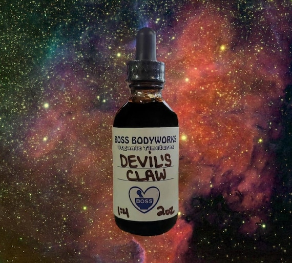 Organic DEVIL'S CLAW ROOT Tincture - Harpagophytum Procumbens Herbal  Extract - Etsy