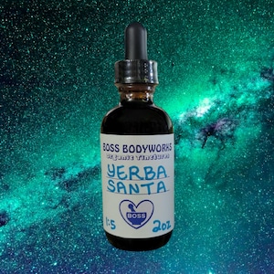 YERBA SANTA Tincture - Eriodictyon californicum Herbal Extract
