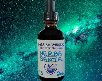 YERBA SANTA Tincture - Eriodictyon californicum Herbal Extract