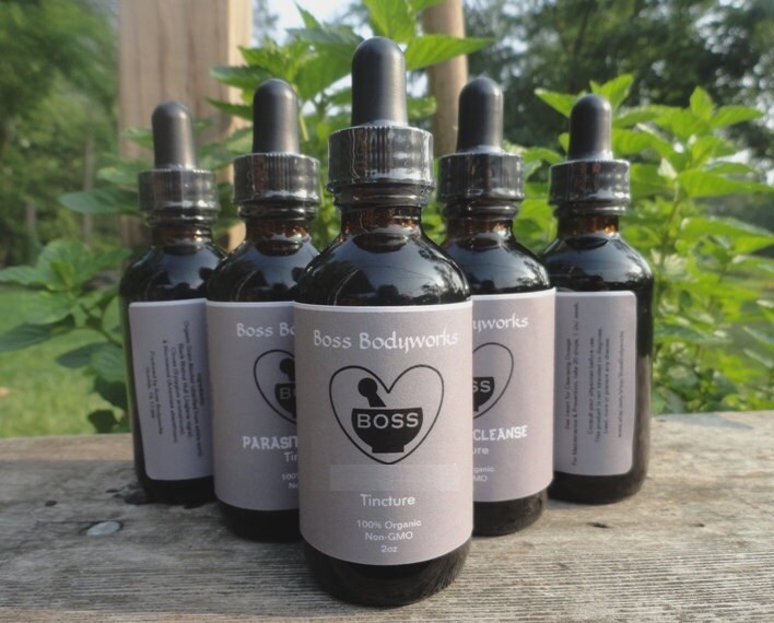 Organic PARASITE CLEANSE Tincture - 2 oz - Clarkia, Wormwood, Black W…