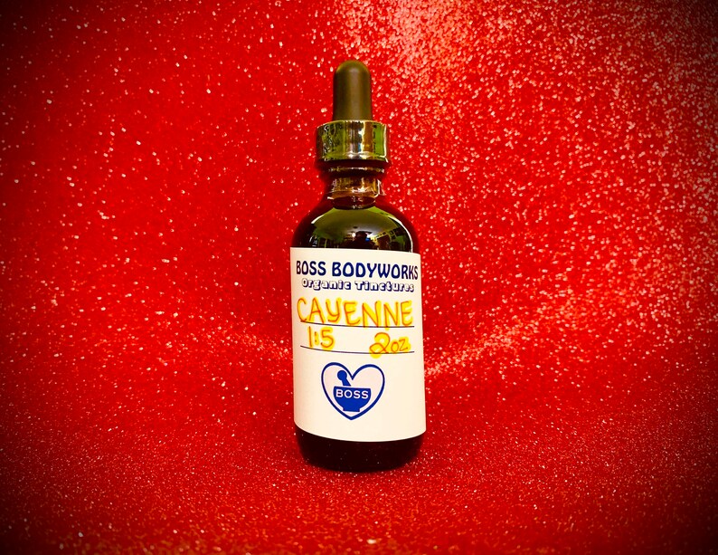 Organic CAYENNE Tincture Capsicum Annuum Herbal Extract Etsy