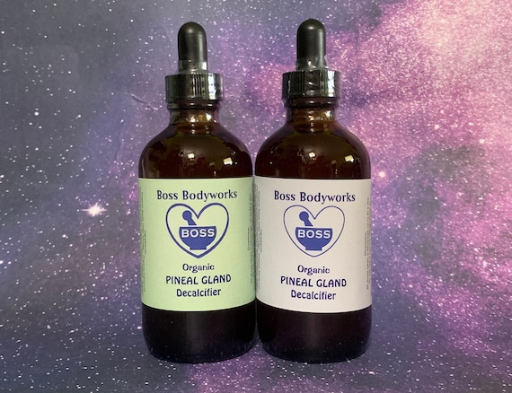 Organic PINEAL Tonic ~ Third Eye, Herbal  Vinegar Extract with FREE oxymel recipe
