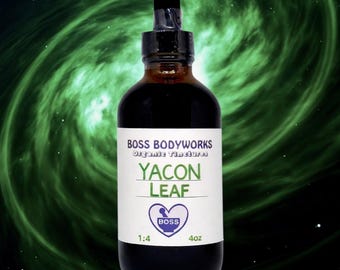 Organic YACON Tincture - Smallanthus sonchifolius Herbal Extract