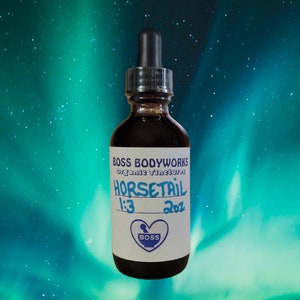 Organic HORSETAIL Tincture - Equisetum arvense Herbal Extract