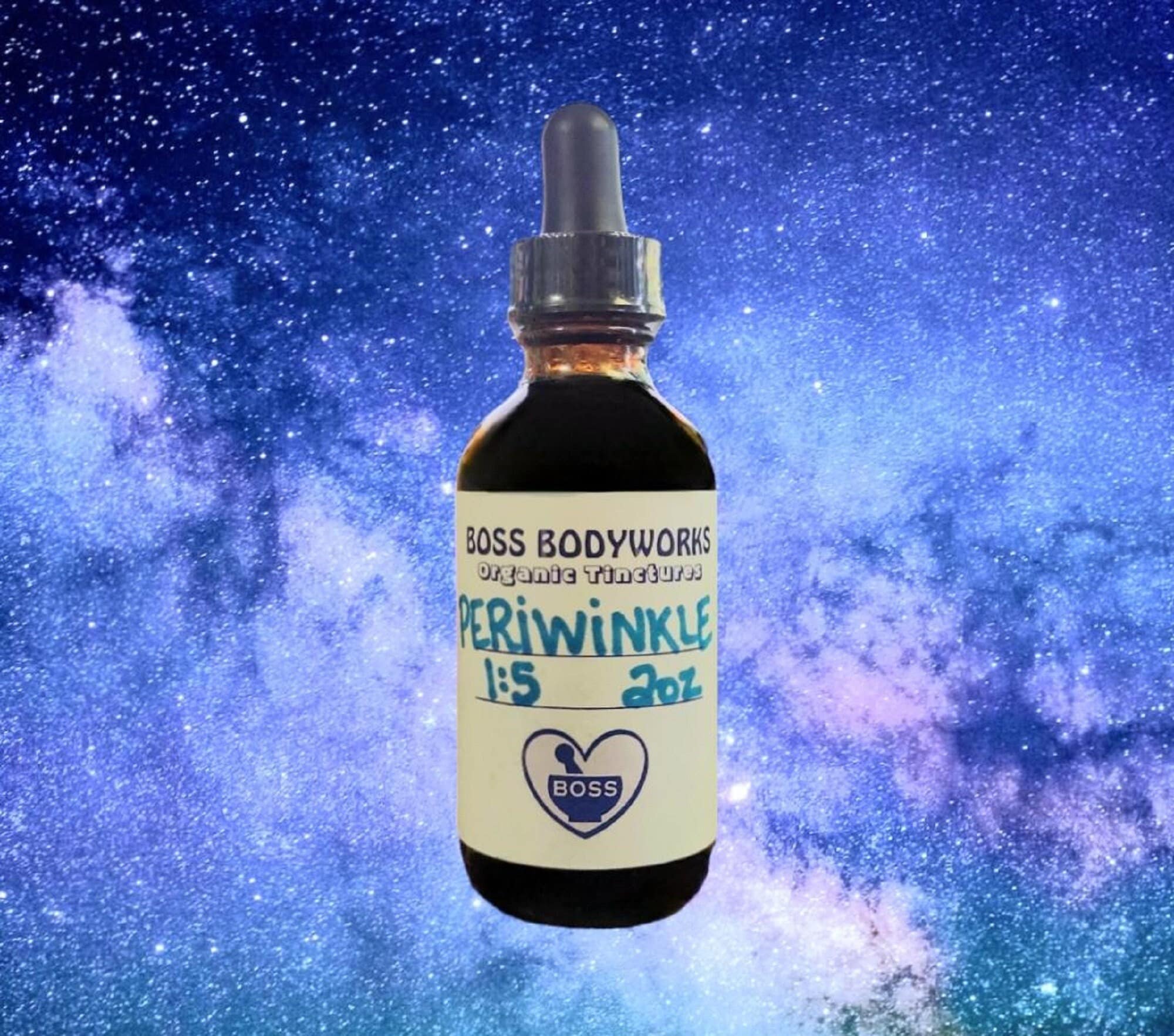 Organic PERIWINKLE Tincture - Vinca minor Herbal Extract
