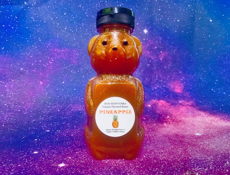 Organic PINEAPPLE Honey 12 oz flavored honey Etsy