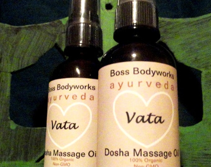 VATA Dosha Ayurvedic Massage Oil Spray Ginger Lemon & Herbs Etsy