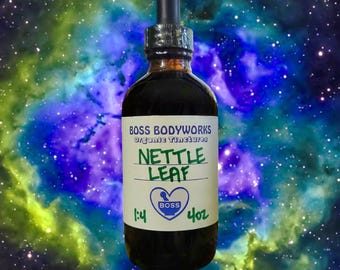 Biologische brandneteltinctuur: brandnetelblad, urtica dioica kruidenextract, brandnetel