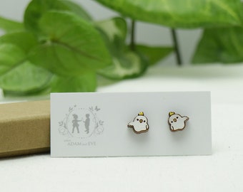 Cockatoo Earrings - Bird earrings - Australian earrings - Australian studs - Sulfur Crested - Lasercut earrings - Bird earrings