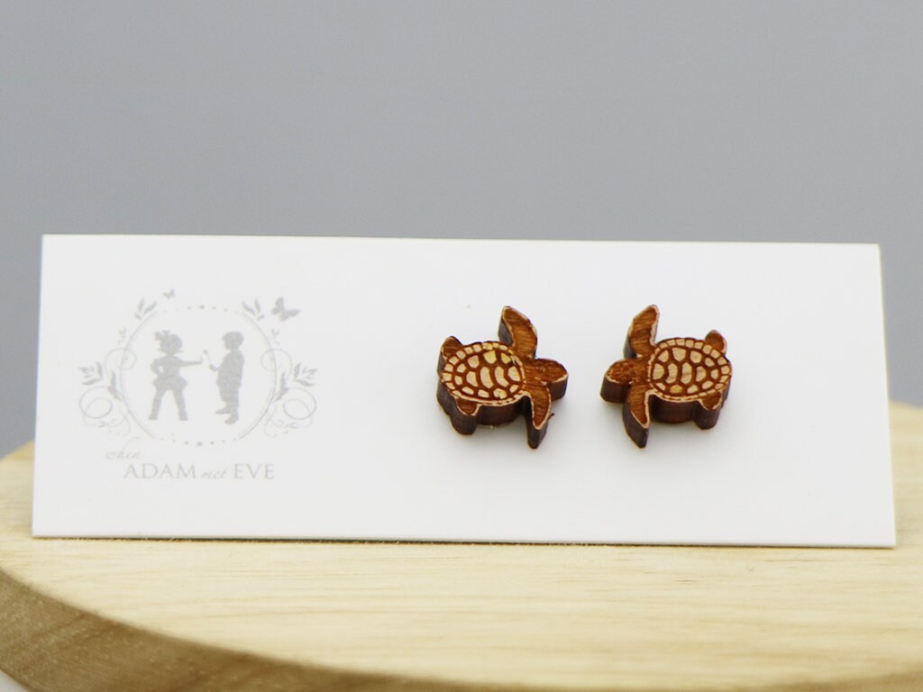 Pendientes De Tortuga De Plata De Ley: Delicadas Joyas De