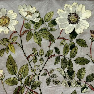 Floral Paper Napkins: Spring White Flowers for Decoupage (3 Large)