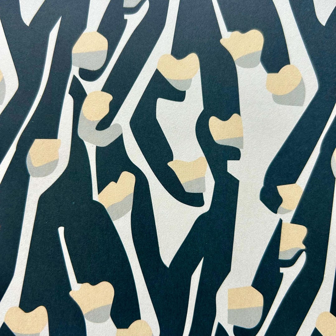 Art Deco Decoupage Paper, Abstract Design, 8.5x11 (2 Sheets) - Etsy