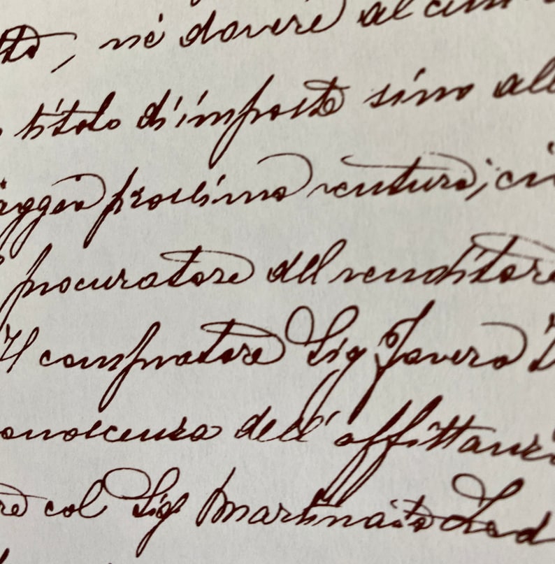 Handwritten Cursive Paper, Decoupage Paper, Collage Paper, Black and ...