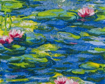 Monet Waterlily Paper Napkins: Decoupage, Collage, Crafts (Set of 3)