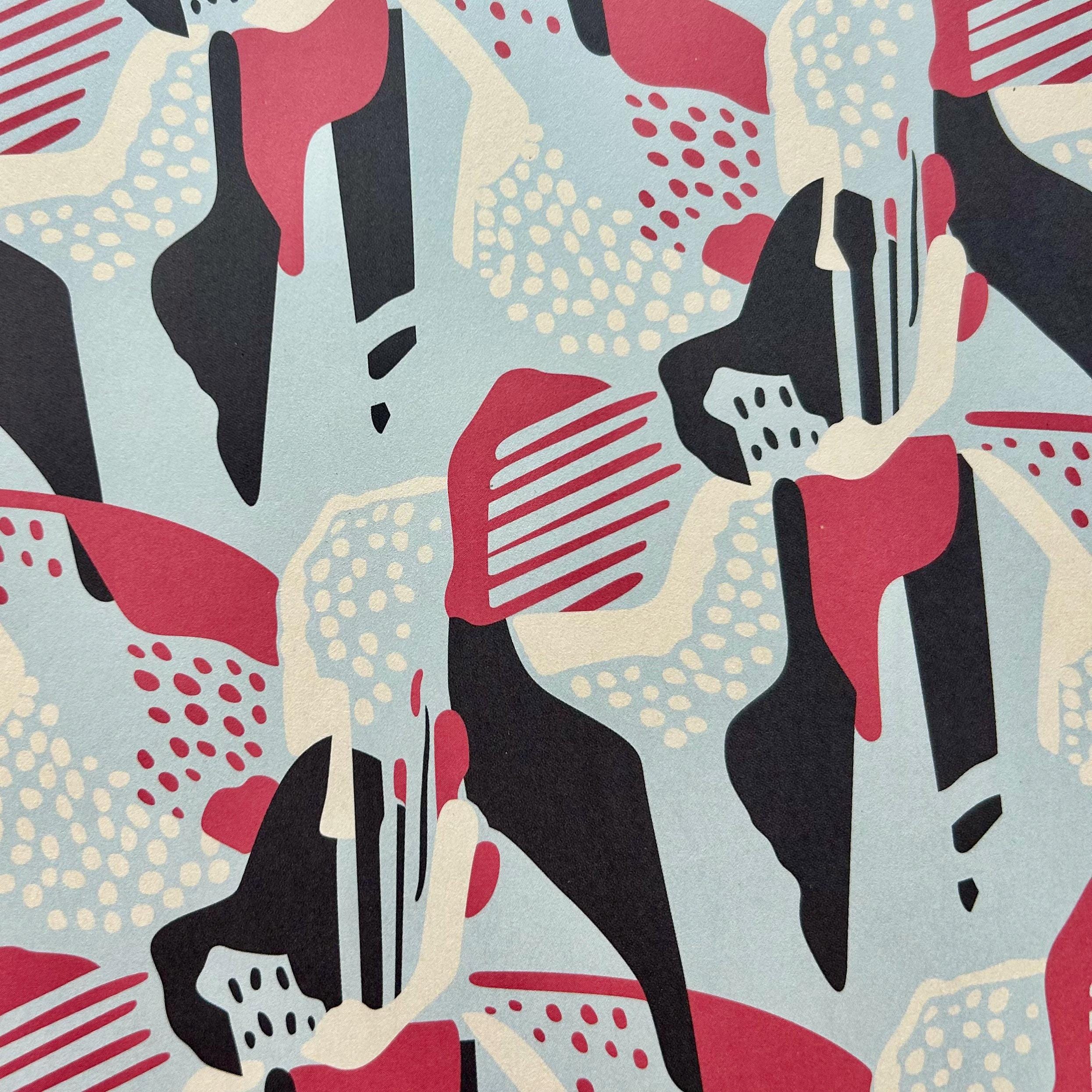 Art Deco Decoupage Paper, Abstract Design, 8.5x11 (2 Sheets) - Etsy