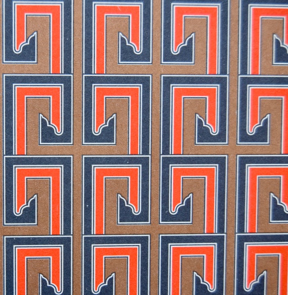 Decoupage Paper Collage Black and Red Wrapping Paper Decorative Paper