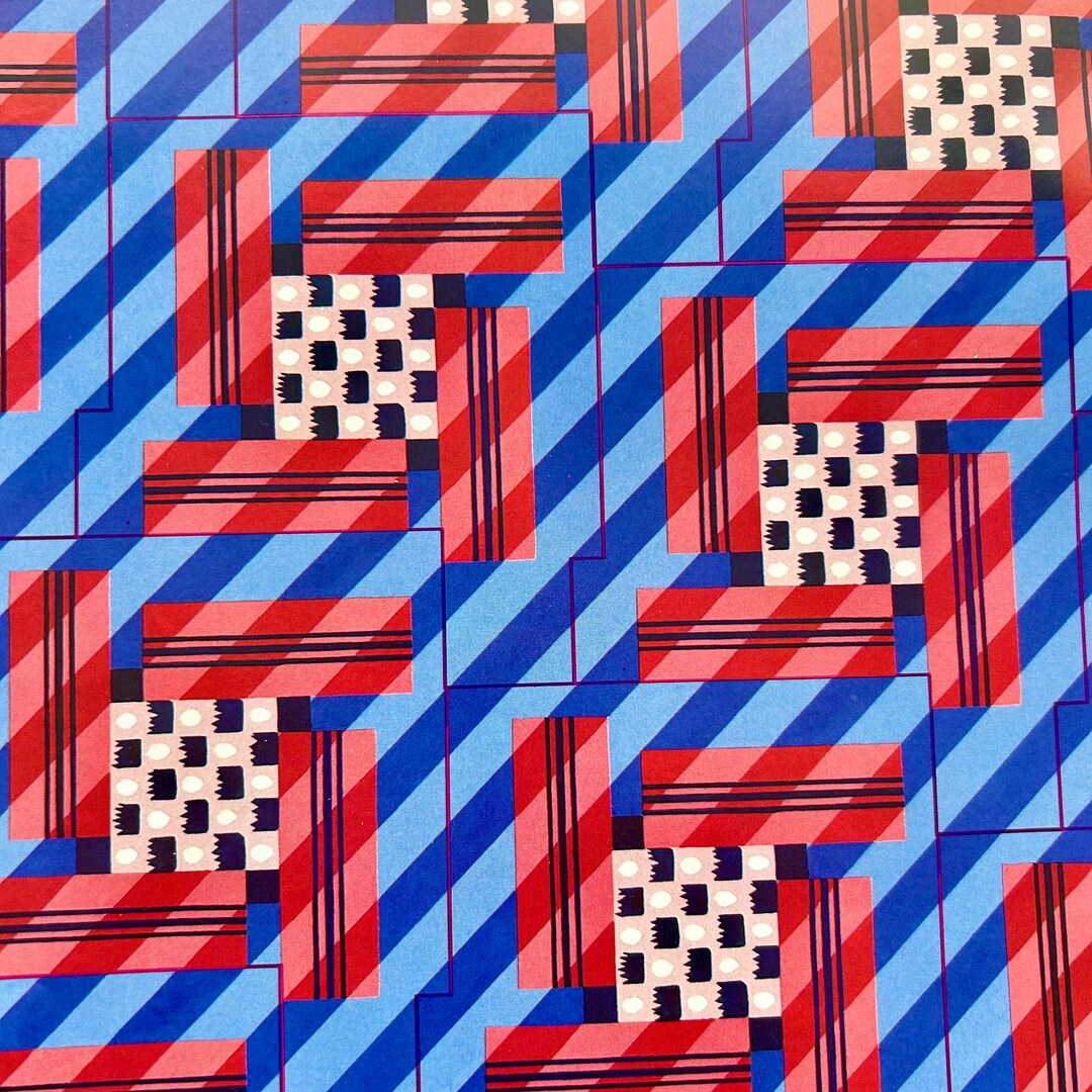 Decoupage, Art Deco Design, Squares and Stripes, Decorative Paper ...