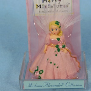 Vintage-Madame Alexander-Merry Miniatures-Pink Pristine Angel image 1