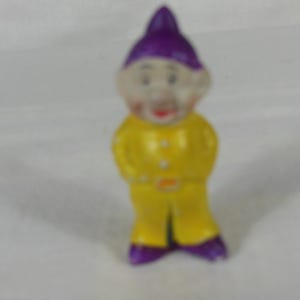 Vintage-Disney--Dopey Dwarf-21/2 &quot; Tall--Bisque