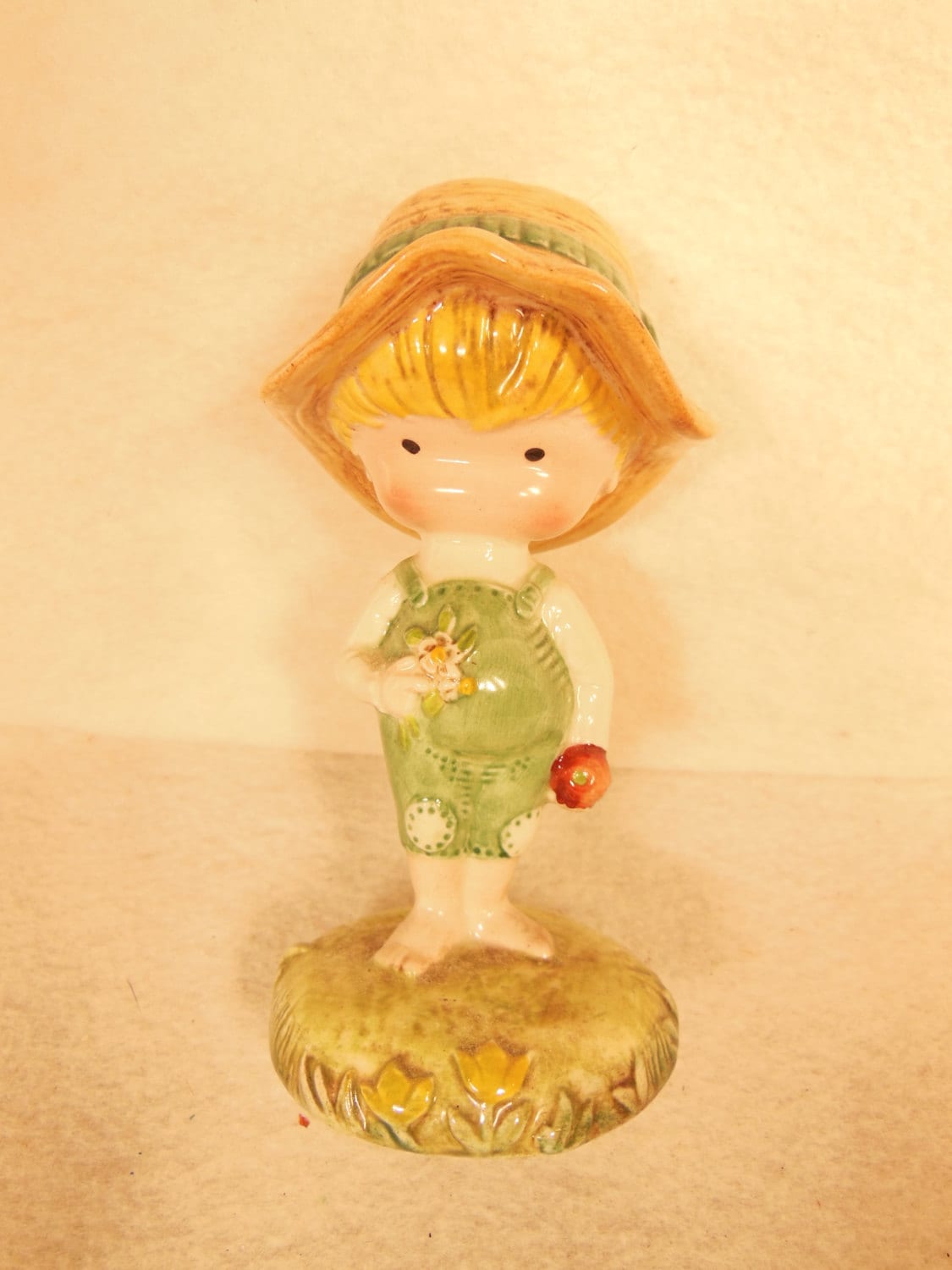 Vintage--joan Walsh Anglund-ceramic Figurine-made in England 4 1/4