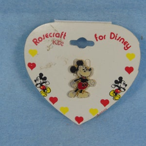 Vintage-Walt Disney - Spilla di Topolino sulla carta originale