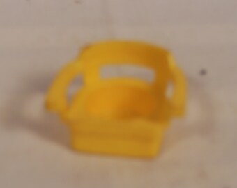 Vintage Fisher Price--Yellow Chair-1 1/2" Across