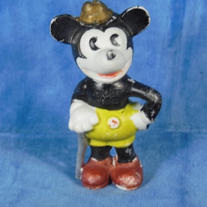 Mickey Mouse 1930s Figurine - Etsy