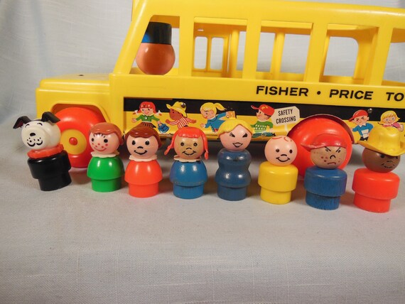 fisher price school bus 1990