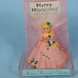 Vintage-Madame Alexander-Merry Miniatures-Pink Pristine Angel image 2