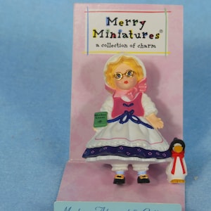 Vintage-Madame Alexander-Fröhliche Miniaturen-Mutter Gans
