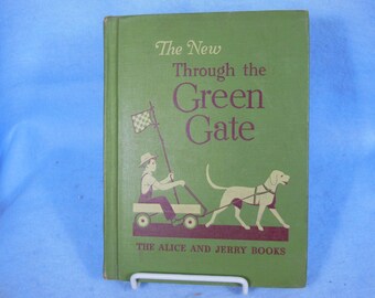 Vintage-1948-The New-Through The Green Door--Alice e Jerry Book