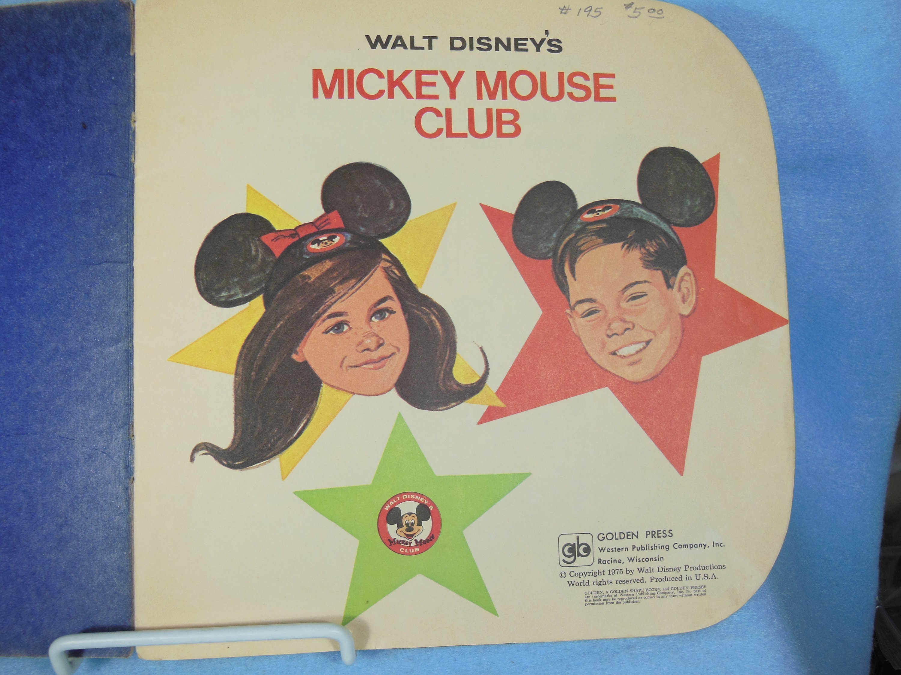 希少USオリジ Walt Disney's Mickey Mouse Club Vintage---1975-mickey Mouse Club Book-walt Disney Productions - Etsy
