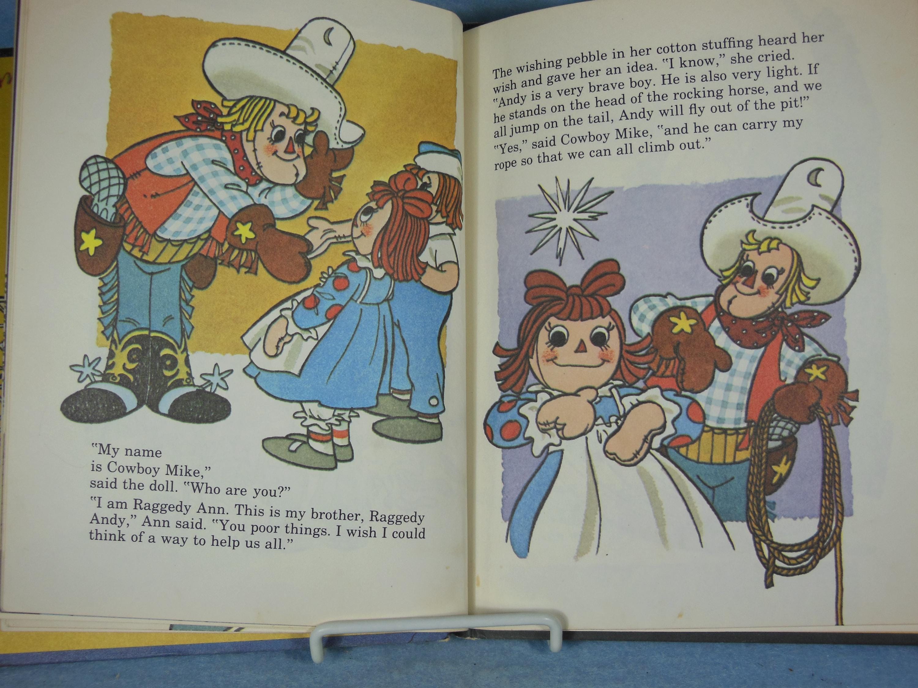 Vintage-1980-raggedy Ann and Andy--the Tunnel of Lost Toys - Etsy