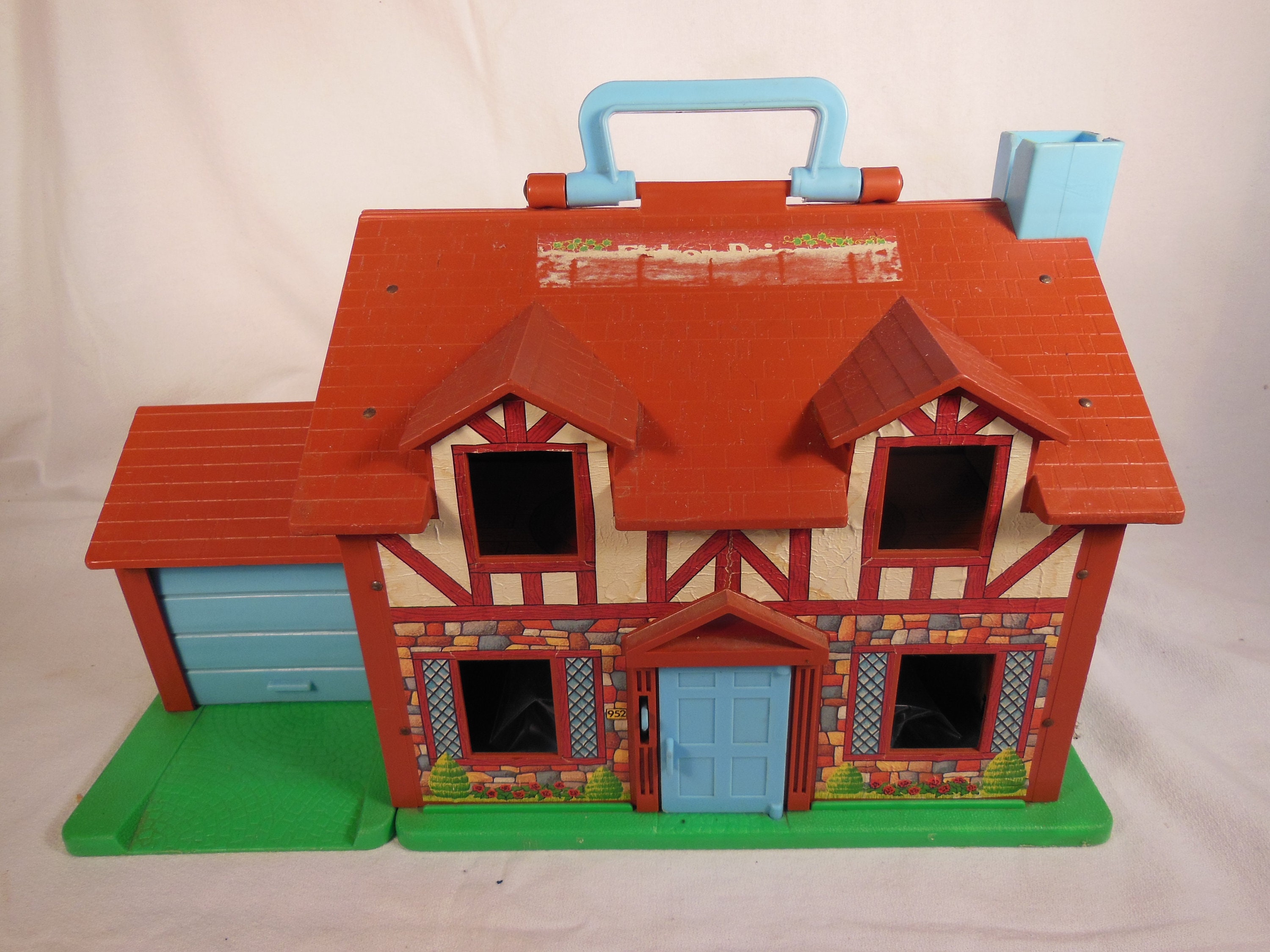 Everyday low prices Vintage 1962 Fisher Price Playhouse 5 Wooden People