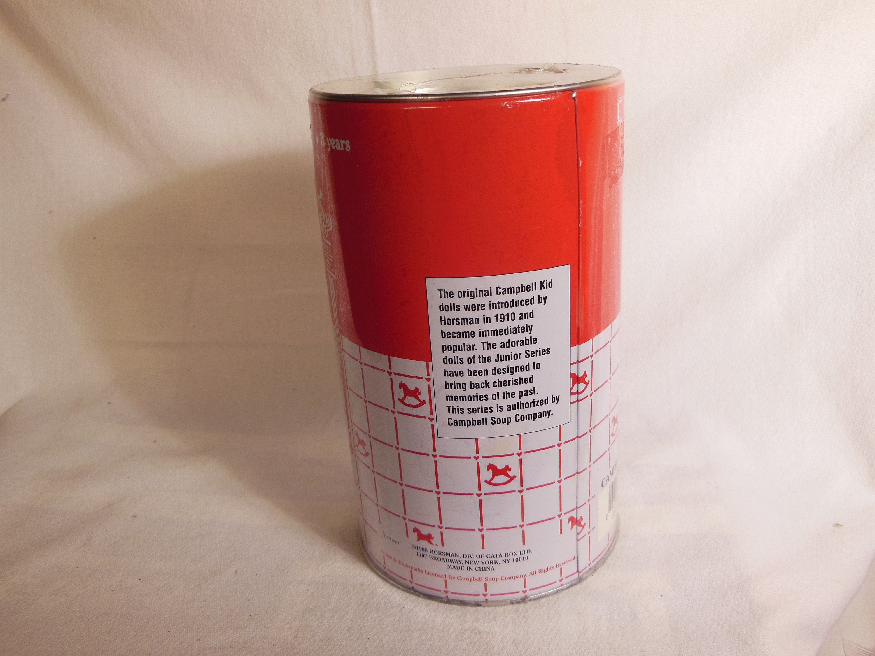 ヴィンテージ 1998 ホースマン キャンベルスープ ジュニア シリーズ