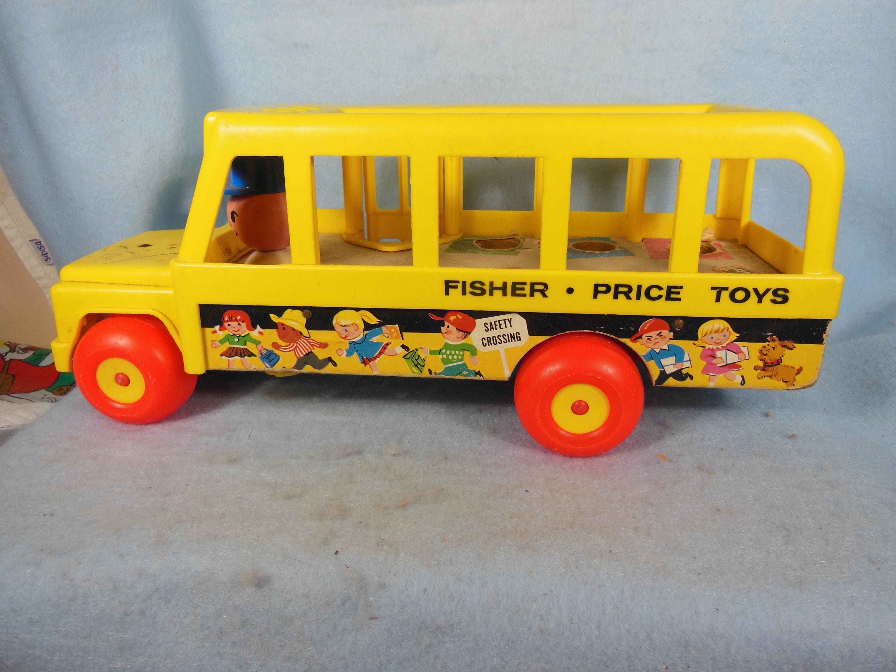Fisher Price "Mini Bus" Lot de 2