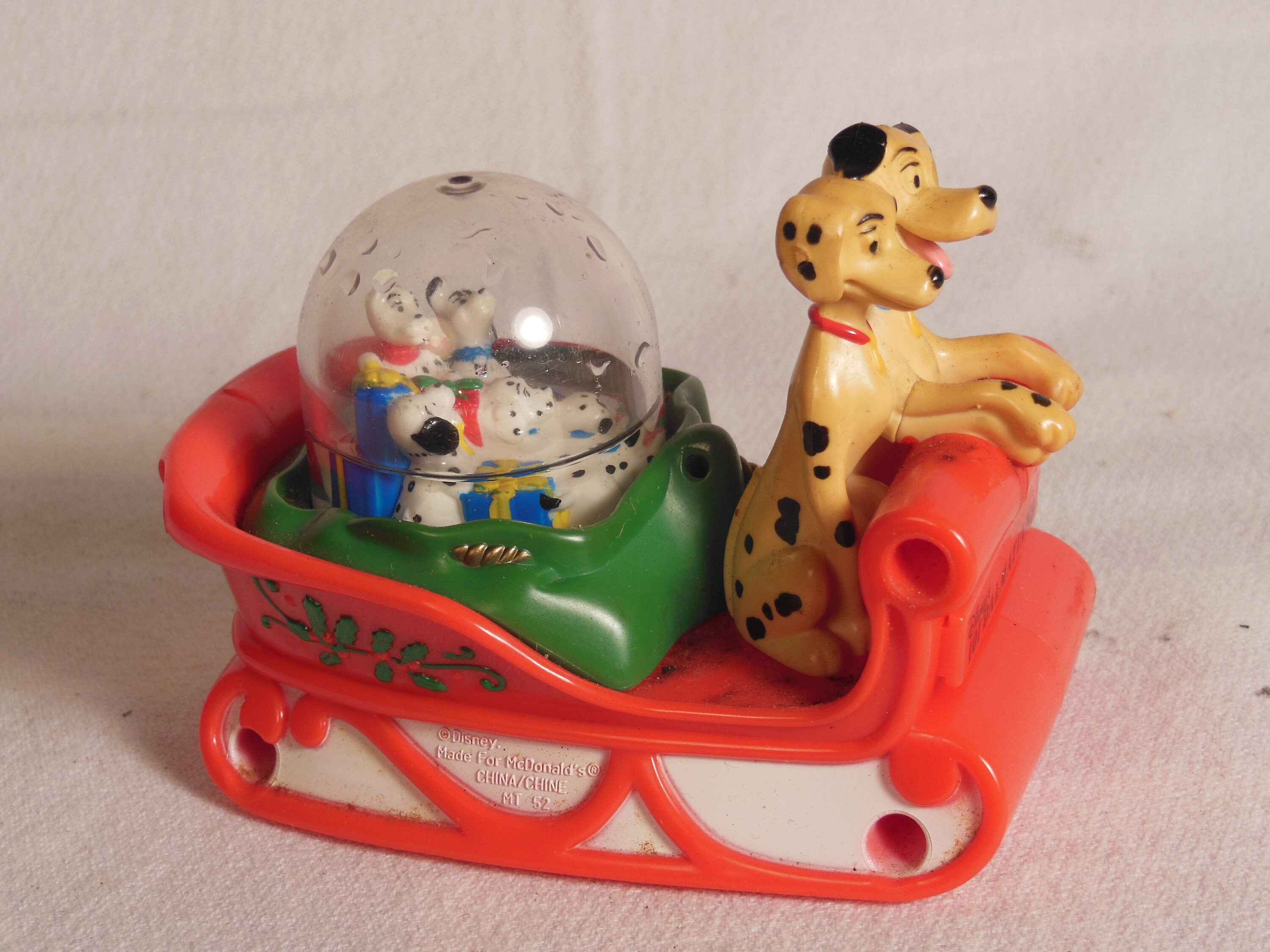 ヴィンテージ - ウォルト ディズニー - 101 匹わんちゃん - 犬ぞり