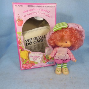 Vintage -Strawberry Shortcake Friend-Raspberry Tart and Box